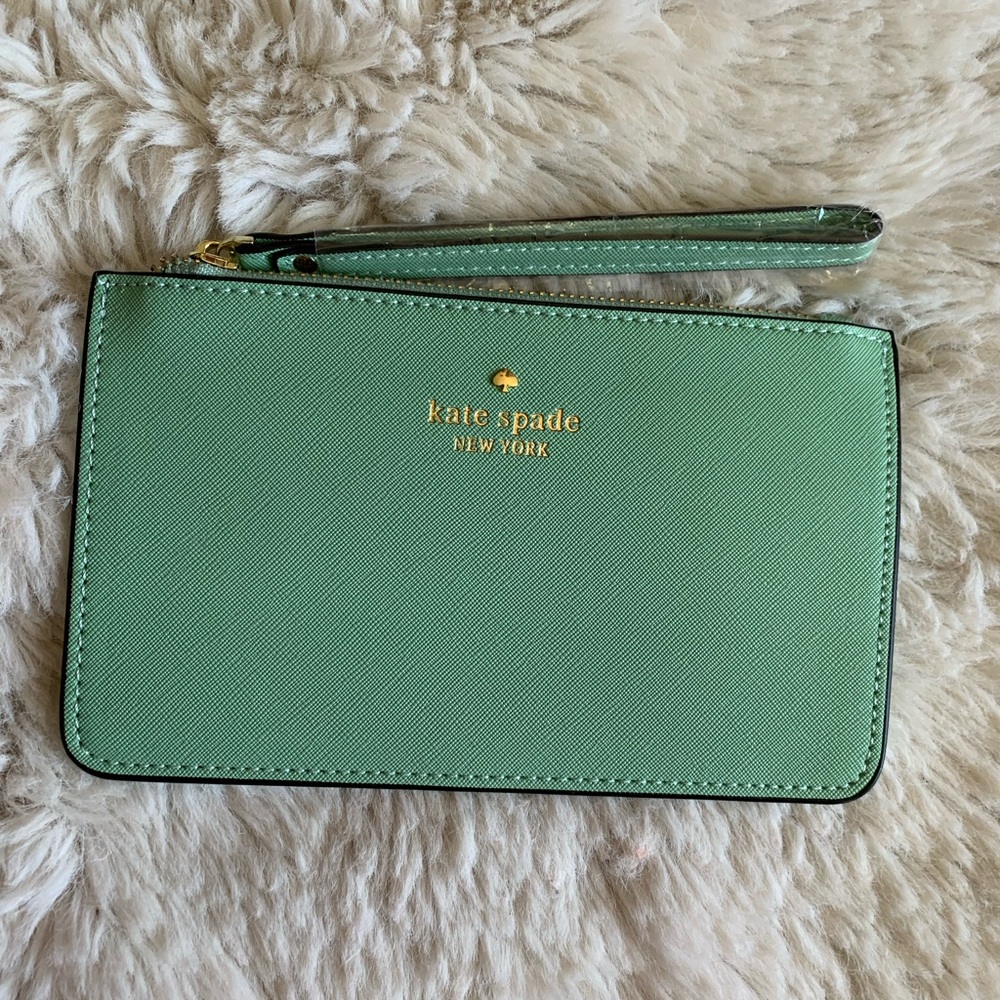 Kate Spade Gray Wristlet